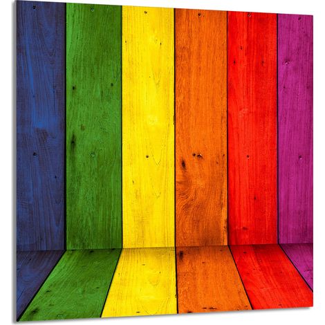 Panneau de verre pour la cuisine 60x65 coloré (1/5)