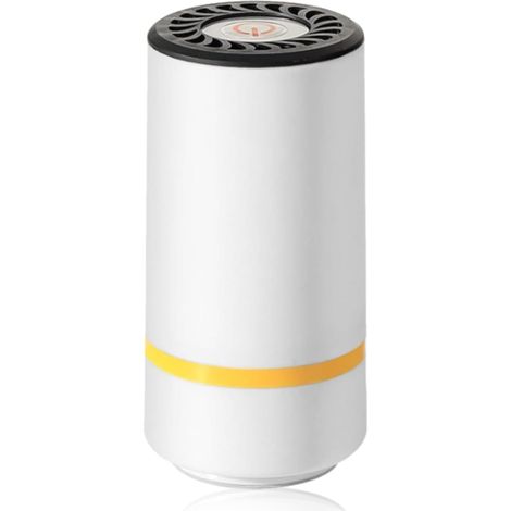Machine de scellage sous vide portative pour aliments, mini machine de scellage sous vide portable, pompe à vide électrique, machine de scellage automatique pour emballage de voyage (blanc) (1/5)