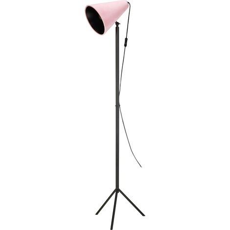 Lampadaire e27 60w noir et rose velours - markslojd - cilla 19107115 19107115 19107115 19107115 (1/3)