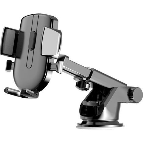 Extrem leistungsstarker Auto-Handyhalter mit Saugnapf, 360°-Drehung und 1-Zoll-Halterung für Smartphones von 4-7 Zoll. (1/4)