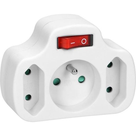 Verteiler 1x2P+Z, 2x2P/II mit Schalter OR-AE-13191 (1/5)