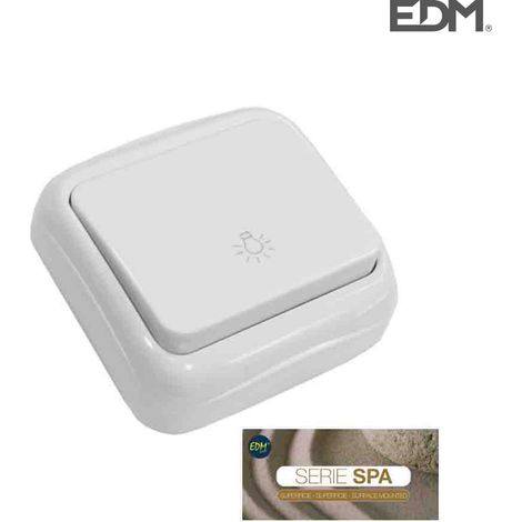 Pulsante di superficie serie Spa (sacchetto blister)