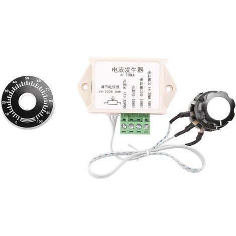 Générateur de signal 4-20 mA, générateur de courant 4-20 mA, module générateur de signal de courant analogique réglable (1/4)