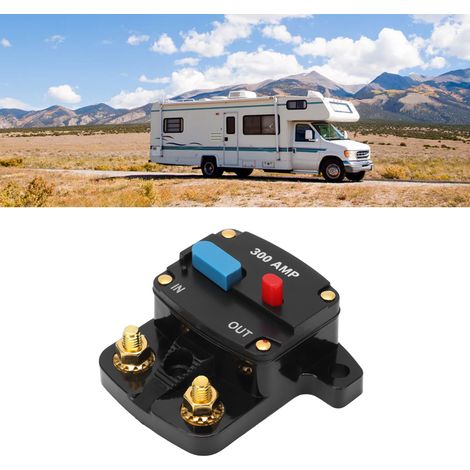 Le commutateur de protection contre les surcharges et les courts-circuits à courant élevé pour systèmes audio de voiture convient aux voitures, camping-cars et yachts jusqu'à 300 A. (1/5)