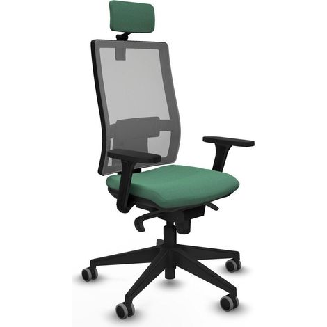 piqueras-y-crespo Modèle de chaise de bureau vert émeraude (1/3)