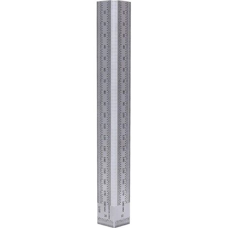 Règle de traçage à Angle droit de 180mm, outil de marquage du bois en acier inoxydable (1/5)