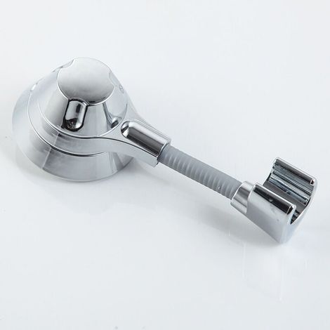 Supporto per soffione doccia senza foratura, supporto per soffione doccia, supporto per soffione doccia a parete, supporta fino a 5 kg, supporto per doccia, per soffioni doccia e doccette in bagno (ar (1/4)