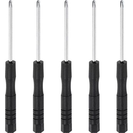 Mini tournevis Phillips, tête Phillips de 2.0mm, pour la réparation électronique de lunettes de montre, paquet de 5 (1/5)