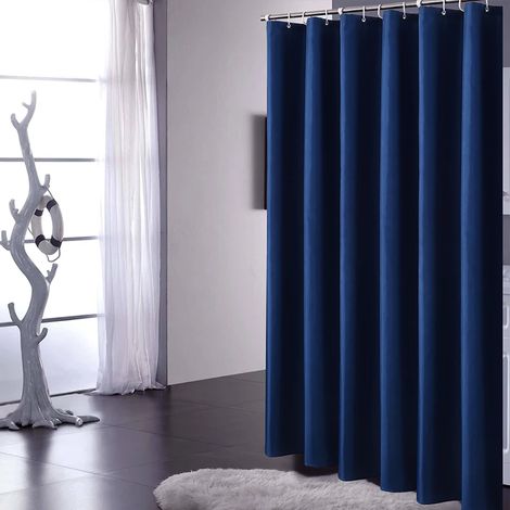 Rideau de douche 120x180 cm imperméable pour salle de bain