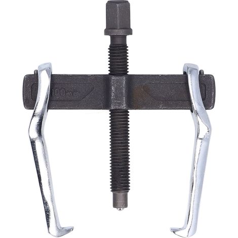 100 mm CrV-Stahl-2-Backen-Abzieher mit abnehmbarem Ratschenrad für Innen- und Außenriemenscheiben, Zahnräder und Lager. (1/5)