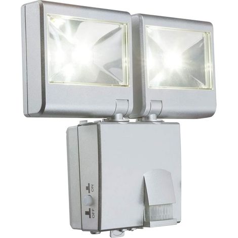 GLOBO - FARETTO DA ESTERNO A BATTERIA CON SENSORE 2 LED X 1,5W (1/5)