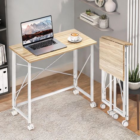 Bureau en mDF acier 80 x 40 x 75 cm (1/5)