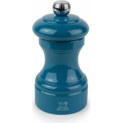 Peugeot Bistro Salzmühle 10 cm Pazifikblau lackiert Holz (1/5)