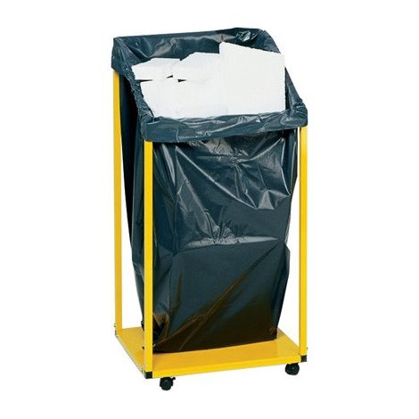Sacco di plastica 400 l LD-PE grigio 100 µm - 9000466540