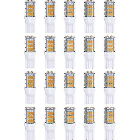 T10 921 194 168 175 LED-Lampen 20er-Packung, 3014 42-SMD-LED-RV-Anhängerboot-Kofferraum-Kuppelkarten-Lizenzleuchte (1/4)