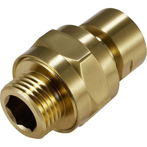 Adaptateur pivotant pour pommeau de douche en laiton massif, rallonge de bras de douche réglable (1/4)