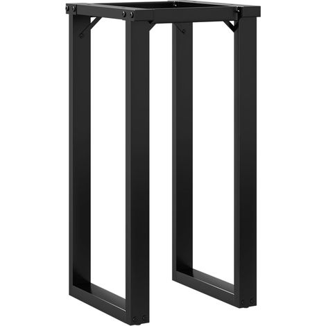 Maison Exclusive - Patas de mesa de comedor estructura O acero 40