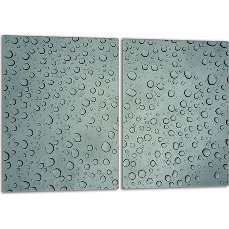 Glasschutzplatte für den Herd 2x40x52 Tropfen (1/5)