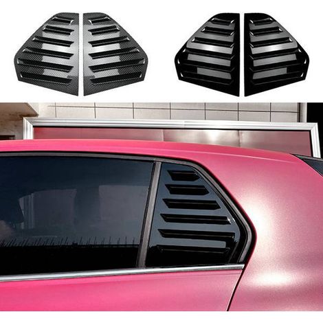 1 pair of rear quarter window trim for Volkswagen Golf MK8 (20+). (1/5)