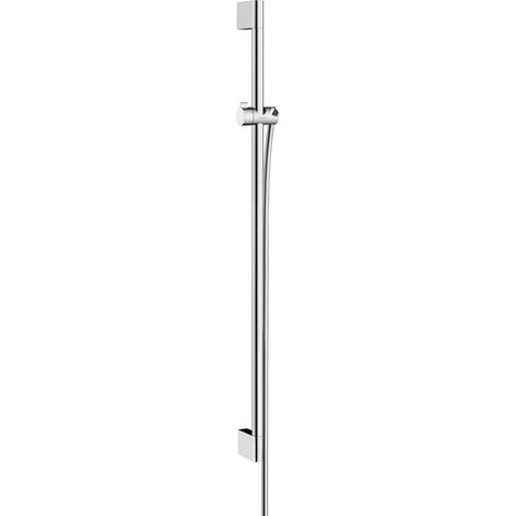 Hansgrohe – Barre de douche 65 cm en laiton chromé – Support inclinable – Confort d'utilisation – 26503000