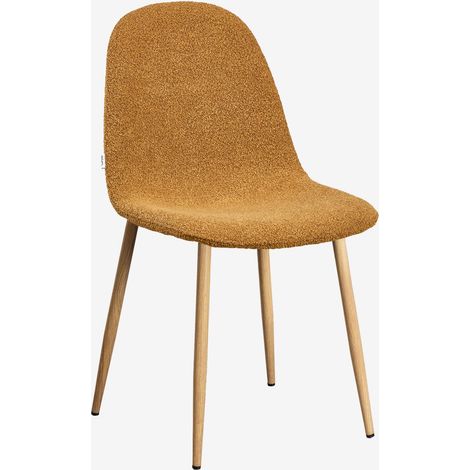 Sedia da pranzo imbottita Glamm SKLUM         Legno naturale   