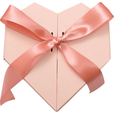 Boîte Cadeau Forme Coeur - Carton Rigide - Pour Emballage Cadeaux Mariage Anniversaire Saint-Valentin - 1 Pièce - 23 x 21 cm (1/5)