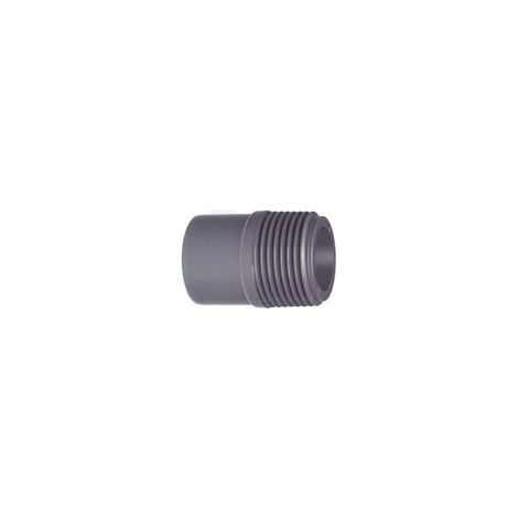 GF Übergangsnippel PVC-U d 16x3/8" AG