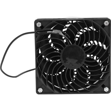 Kit ventilateur extraction solaire 2600RPM 430CFM aération refroidissement maison camping-car serre chambre animal 372g (1/5)