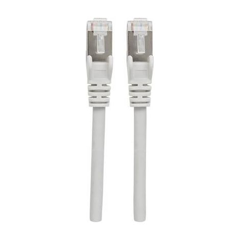 Intellinet 740616 RJ45 Câble réseau, câble patch CAT 6a S/FTP 0.50 m gris feuille de blindage, blindage par tresse, blindé, sans halogène 1 pc(s) X950491 (1/3)