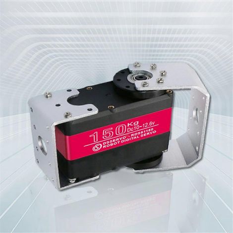 Compatible avec le servomoteur robotique numérique métal double axe 150 kg 12 V RDS51150, rotation de 270 degrés (1/5)