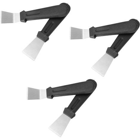 6 Pièces Pelle Domestique De Hotte Outil De Dégivrage Pelle De Dégivrage De Nettoyage Grattoirs pour Le Nettoyage Pelle à Glace Noir (1/5)