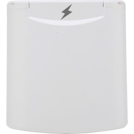 Wohnmobil-Steckdose, 3-polig, wasserdichter Stecker, integriert, 220–250 V, 16 A, weiß (1/5)