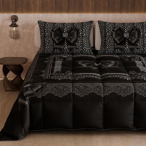 Couette imprimée 220 × 260 cm, Nœud Diamants (1/3)
