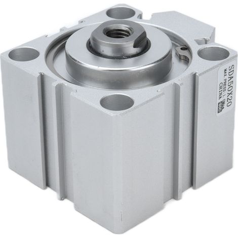 SDA50 x 20 Mini-Luftzylinder, dünne und kompakte pneumatische Zylinder aus Aluminiumlegierung für die Industrie (1/5)