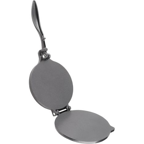 Presse À Tortillas - 1 Unité - Alliage D'aluminium - Fabrication Rapide - Cuisine Mexicaine Et Latine - 16 Cm Noir (1/5)