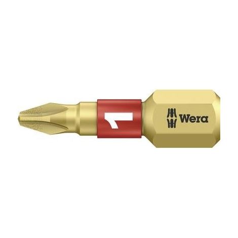 Wera 851/1 BDC PH1X25 05 056400 001 Inserto a Croce PH 1 Acciaio per utensili legato, rivestimento di diamante D 6.3 1