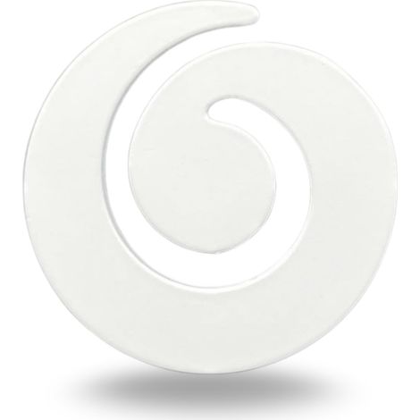 NAVARRO AZORÍN Bouton Rond En Zamak, Bouton Au Design Élégant Fabriqué En Espagne, Idéal Meubles, Chambres D’Enfants, Tiroirs, Cuisines Et Salles De Bain (Blanc) (1/5)