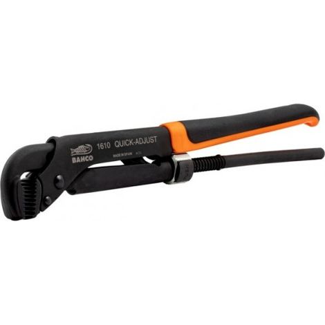 Outil du plombier Bahco ergo quick fit réglage rapide acier