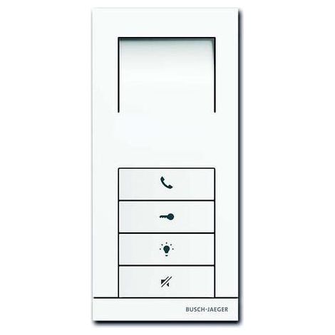 Busch-Jaeger Interfono Audio Standard Blanco 81x175x22 mm