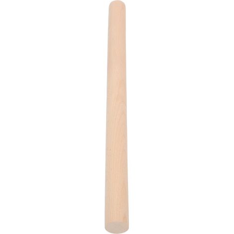 Manche en Bois de Hêtre 50 Cm pour Cultivateur et Outils de Jardinage, Poignée Ronde pour Nettoyage de Drainage et Aménagement Paysager (1/5)