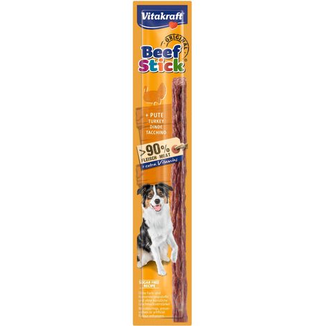Alimento Stick Cane Gusto Tacchino Vitakraft Beef Stick