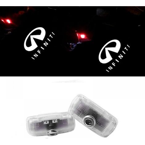 2 pièces Led lumières Logo lampe adapté pour Infiniti bienvenue lumière Fx GM Ex Qx Q60 Q70 porte lumière Laser Projection lampe (1/5)