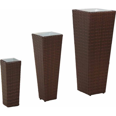Maison Exclusive - Set für Outdoor 3 pcs Metall