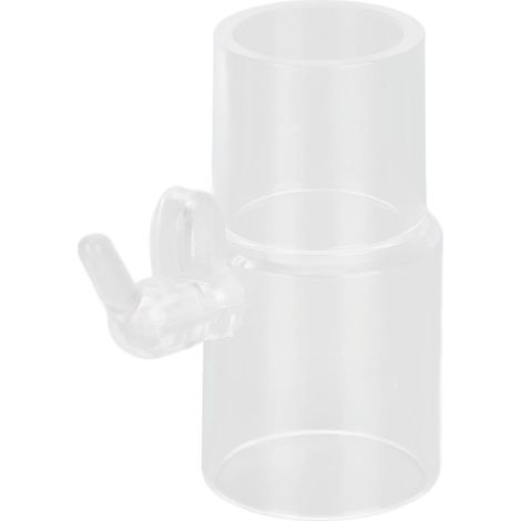 Raccord pivotant pour tubulure d'oxygène, en PVC médical, à 3 voies, pour appareil respiratoire. (1/5)