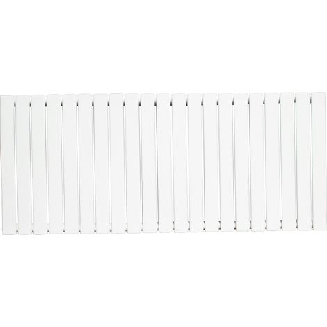Warmehaus White Radiator Flat Panel Horizontal Double 600x1428mm
