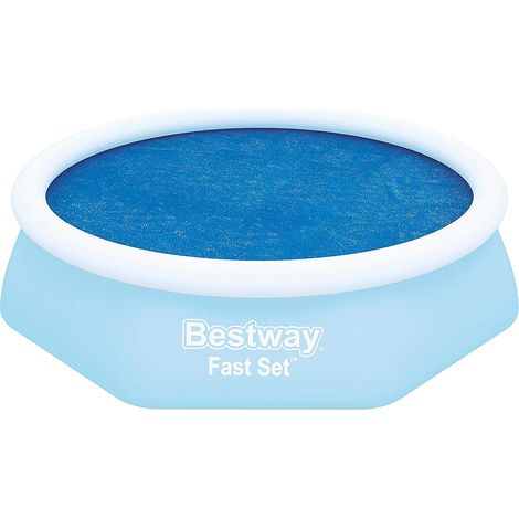 BESTWAY cubierta solar 210 cm 58060 , Cubierta solar 210 cm 58060Para piscinas con diámetro de 244 cm Diametro del cobertor: 2.1 mCreado para mantener la temperatura de (1/10)