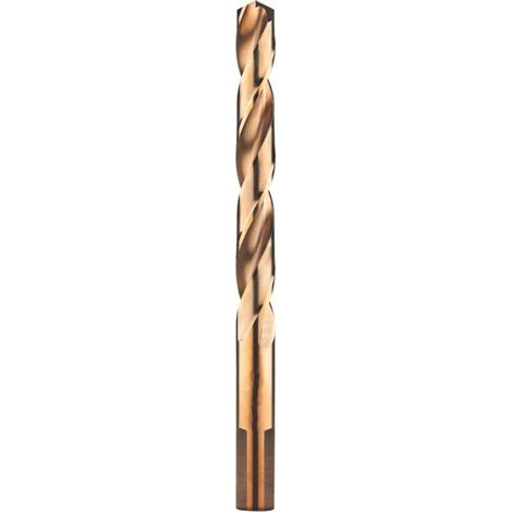 Foret Hélicoïdal HSS Cobalt Q. 3 Méplats DIN 338 - Inox, Aciers 130° D. 15 x Lt. 169 x Lu. 114 x Q. 9.5 mm x Z2 - Diamwood