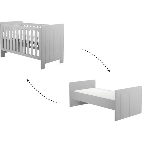 Lettino evolutivo Pinio Calmo Grigio