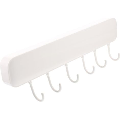 Almacenamiento versátil para montaje en pared con adhesivo fuerte: perfecto para el baño, la oficina y el pasillo. (1/5)
