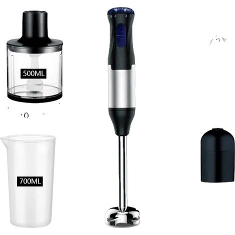 Mixeur plongeant, puissance de 1000W, fonctionnalité polyvalente 4-en-1, 4-en-1 (1/2)